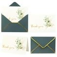 thumbnail image 1 of The New Hot Gold Band Envelope, Thank You Card Watercolor Thanksgiving Message Card, 1 of 4