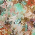 thumbnail image 1 of oneOone Velvet Brown Fabric Abstract Floral Craft Projects Decor Fabric Printed By The Yard 58 Inch Wide, 1 of 4