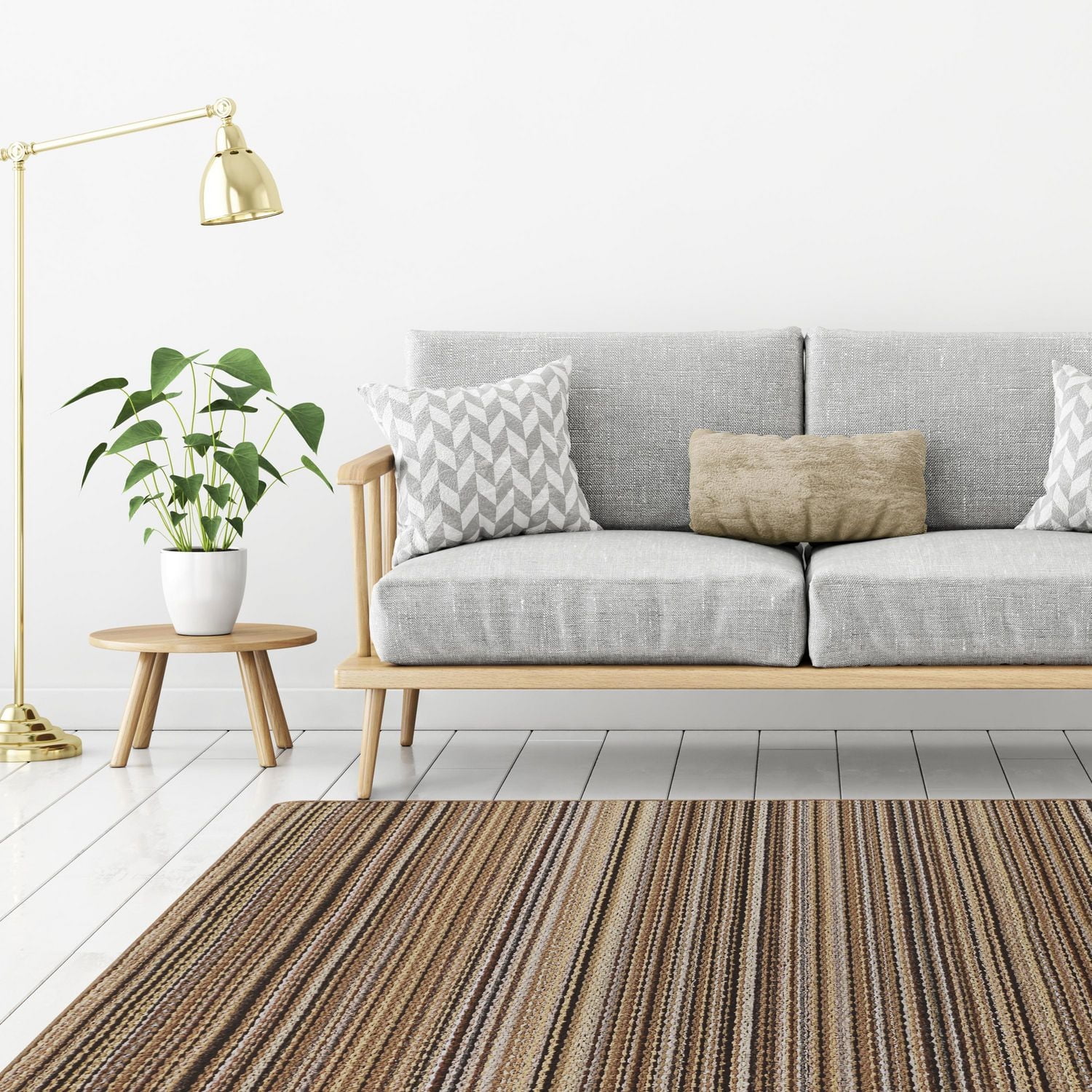 Warwick Tufted Machine Washable Area Mat in 4 Assorted Colours