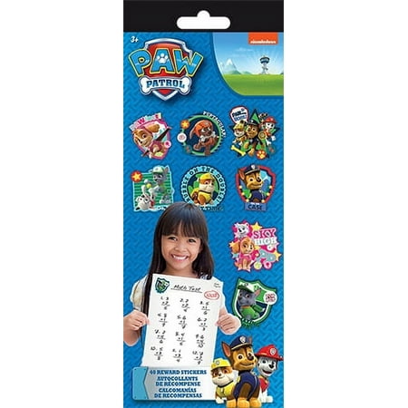 Paw Patrol Rewards Stickers - 4 Sheets