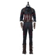 thumbnail image 4 of Disfraz de fantasía de Halloween del Capitán América, ropa de juego de rol para adultos, traje de fiesta de carnaval para hombres y adultos, 4 of 5