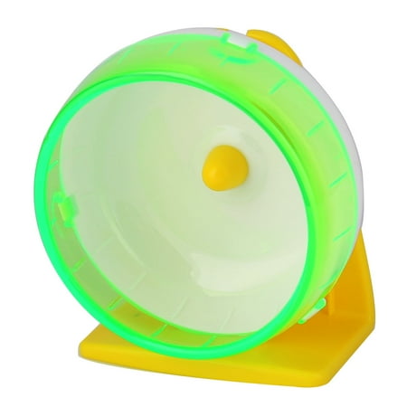 - Pet Hamster Gerbil Plastic Play Stand Wheel Toy Holder Light Green w Suction Cup