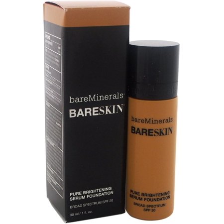 - Bareminerals BareSkin Pure Brightening Serum Foundation SPF 20, Bare Honey, 1 Oz