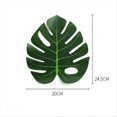 thumbnail image 3 of Artificial Tropical Palm Leaves Jungle Party Decoration Animal Summer Hawaiian Wedding Home Table De, 3 of 5