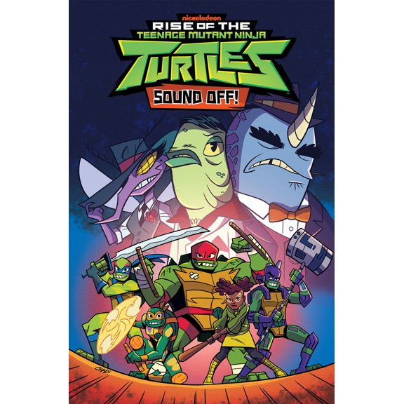 Pre-Owned Rise of the Teenage Mutant Ninja Turtles: Sound Off! (Paperback) 1684056160 9781684056163