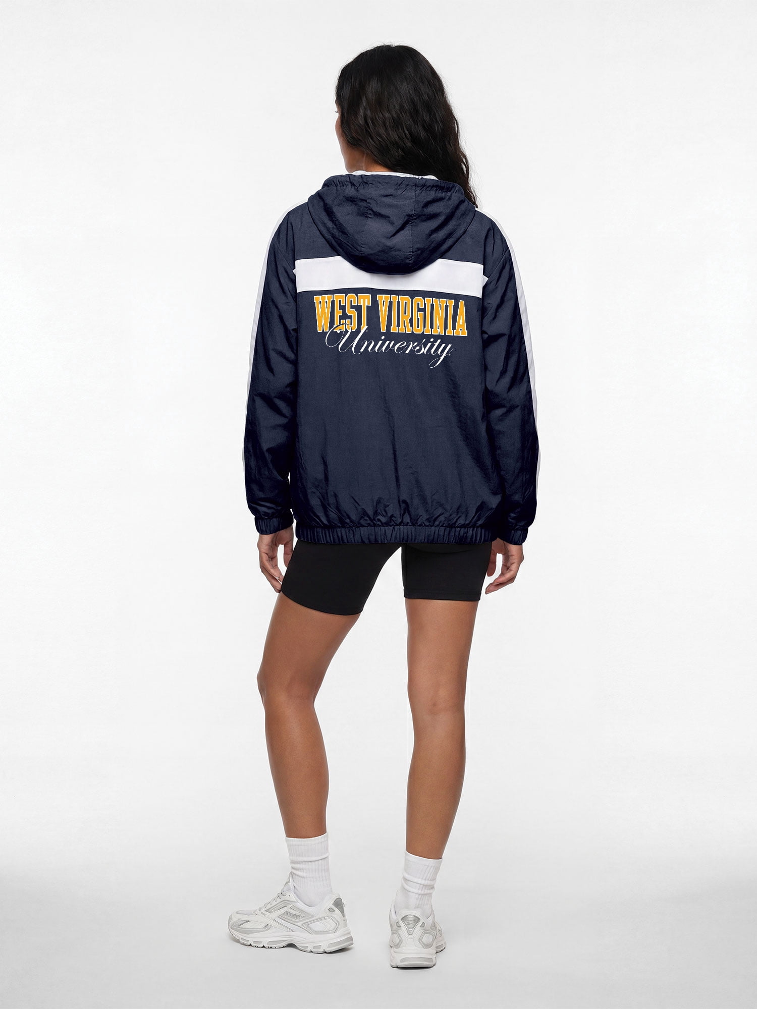 West Virginia Mountaineers Reebok Womens Colorblocked Full Zip Jacket