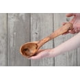 thumbnail image 2 of The Live Edge - Olive Wood Soup Ladle Spoon For Cooking, 2 of 5