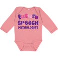 thumbnail image 3 of Inktastic Future Speech Pathologist Boys or Girls Long Sleeve Baby Bodysuit, 3 of 5