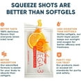 thumbnail image 3 of Coromega Omega 3 Fish Oil Supplement, 650mg of Omega-3s with 3X Better Absorption Than Softgels, Orange Flavor, 90 Single Serve Squeeze Packets, 3 of 5