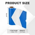 thumbnail image 2 of Uxcell Reflective Tape, Self-Adhesive Trailer Reflector Tape Waterproof Warning Sticker Blue-white 8 Inch x 16 Feet, 2 of 6