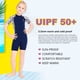thumbnail image 3 of Greeniant DIVE SAIL Neopreno Manga corta Pantalones cortos Traje de neopreno Rash Guards Niñas Surf UPF 50 Protección solar Niños Snorkel Trajes Deportes acuáticos azul marino M Greeniant OD003676-07, 3 of 6