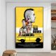 thumbnail image 3 of Póster de la película Taxi Driver, sin marco, papel Kraft para club, bar, póster vintage, arte de pared, pintura, dormitorio, estudio, pegatinas, 3 of 5