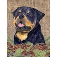thumbnail image 1 of Drapeau en Toile de 28 x 40 Po pour Maison de Rottweiler, 1 of 1