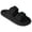 Black, variant on FOAMWALK Women's Soft and Comfy Textured EVA Slide Sandals - EVA Textured Cloud Slides for Women, Black, 6/7
