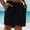 Black, variant on Men's Linen Shorts Casual Button Down Baggy Shorts Lightweight Breathable Pants Summer Beach Vacation Pants with Pockets Khaki M