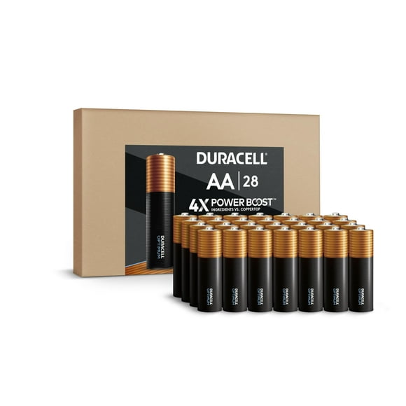 Batería Duracell Optimum AA de 28 unidades, paquete de 1