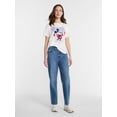thumbnail image 2 of Disney Women's Mickey Americana 76 USA Graphic Tee with Short Sleeves, Sizes XXS-XXL, 2 of 12