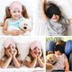 thumbnail image 4 of Antifaz para dormir para niños, 100 % seda de morera, antifaz para niños y niñas, bloqueo de luz, lindo, suave y cómodo, ajustable, opaco, para dormir mejor, color negro, 4 of 5
