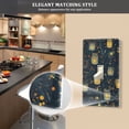 thumbnail image 5 of Yayeee Blank Wall Plate Cover 1-Gang 4.5"x2.7" Home Unused Decorative Outlet, Orange Fireflies Pattern, 5 of 7