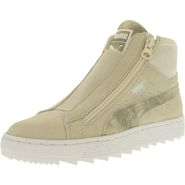 puma suede birch white