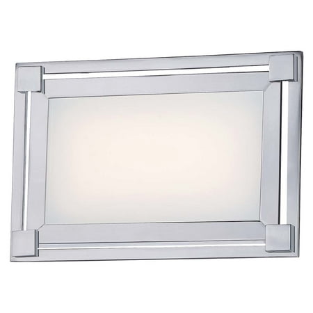 

Kovacs P1161-L Framed 1 Light 9-1/4 Wide Integrated Led Bath Bar - Chrome