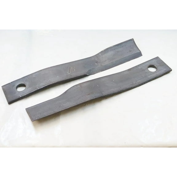 Woods 19161KT (19161-2 Blade Set) (CW) 25" Rotary Cutter Genuine Replacement Blade Kit - Compatible with Many BB, BW, FW, DS and RC Series Rotary Cutters - Heat-Treated, Alloy Steel, Mower Blades