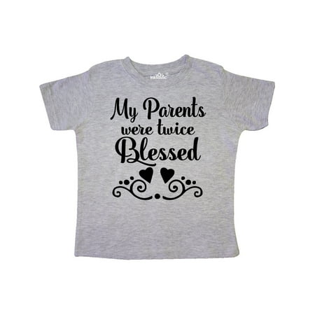 

Inktastic Twins Twice Blessed Gift Toddler Boy or Toddler Girl T-Shirt