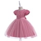 thumbnail image 5 of Odeerbi Las Niñas de Verano Sparkly Lentejuelas Vestido de Princesa Vestido de Niña de Las Flores Vestido de Fiesta de Noche de Tul de Manga Corta Vestido de Boda Formal, 5 of 8