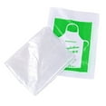 thumbnail image 2 of jiacuix Disposable Transparent Plastic Aprons Waterproof Oil Proof Cooking Apron 50Pcs, 2 of 2