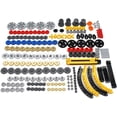 thumbnail image 3 of 213 parts technic spare parts gear set for major technic set, Technic Parts and Pieces Bulk -Technic Replacement Connectors, Gears, Gears Rack (Random color of parts), 3 of 7