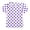 Purple, variant on Summer T-shirts for Girls Polka Dot Printed Crew Neck Tees Cute Sweet Short Puff Sleeve Tops 4-15 Years
