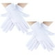 thumbnail image 1 of Guantes blancos de desfile de banda de música, guantes de algodón para hombres, guantes de Papá Noel para cosplay, guantes de vestir formales, guantes de inspección de servicio, 1 of 5