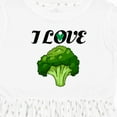 thumbnail image 4 of Inktastic I Love Broccoli Girls Toddler Dress, 4 of 5