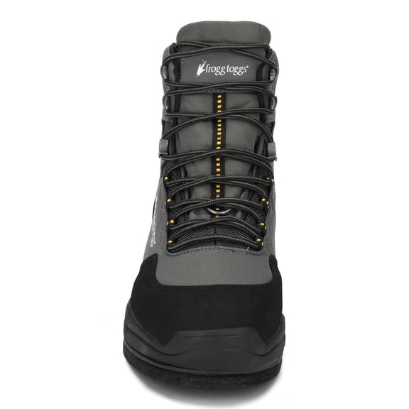 Frogg Toggs Deep Current Felt Wading Boots for Men with Heavy-Duty Outsole, Dark Graphite, Size 7