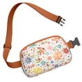 thumbnail image 2 of Sac Banane Imprimé Fleur Sauvage - Sac Ceinture Floral Inspiré de la Nature Imperméable pour Randonnée, 2 of 4