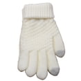 thumbnail image 2 of Limei 1 Pair Women's Winter Touchscreen Gloves Warm Fleece Lined Knit Gloves Elastic Cuff Winter Texting Gloves, 2 of 7