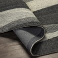 thumbnail image 5 of Hauteloom Garlands Wool Living Room, Bedroom Area Rug - Black, Gray - 2' x 3', 5 of 7