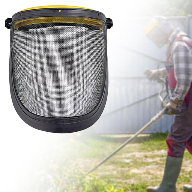 Casco Seguro Forestal Protector Facial Para Motosierra Recortadora De Jardinería