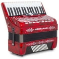 thumbnail image 4 of Montanari Piano Accordion 34 Keys 72 Bass 5 Switches, Red, 4 of 4