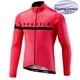 thumbnail image 3 of 2022 nuevo Morvelo Maillot Ciclismo Camisetas de ciclismo Camisetas de manga larga Polar térmico Invierno Carretera MTB Bicicleta Tops Ropa para hombres, 3 of 5