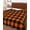 Orange, variant on Black Purple Plaid King Size Down Alternative Comforter, Lightweight Comforter Quilt Bedding Set with Pillow Shams Farmhouse Simple Buffalo Checked All Seasons Bed Comforter Duvet Insert 96"x106"