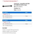 thumbnail image 2 of Control Arm - Compatible with 2009 - 2013 BMW 335i xDrive Coupe 2010 2011 2012, 2 of 2