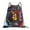 Brown, variant on The NightMare Before Christmas Drawstring Backpack Sport Gym Bag For Yoga Swimming Gymsack Sport Strap Pack Bag