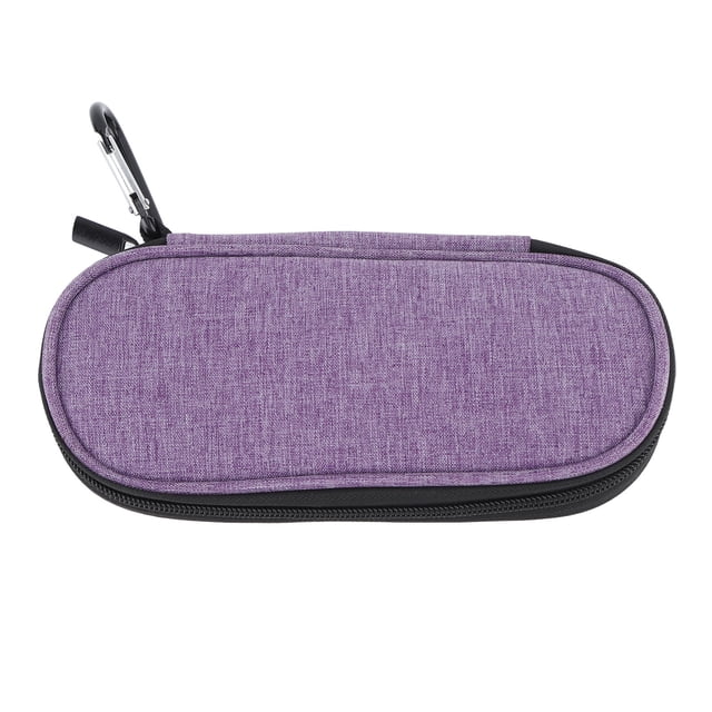 Estuche de viaje para enfriador de insulina Estuche para transportar la pluma de insulina Bolsa térmica médica portátil de lona