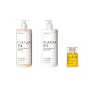 Olaplex No. 4 & 5 Bond Maintenance Shampoo and Conditioner (33.8 oz each) plus No. 7 Bonding Oil (1.0 oz)