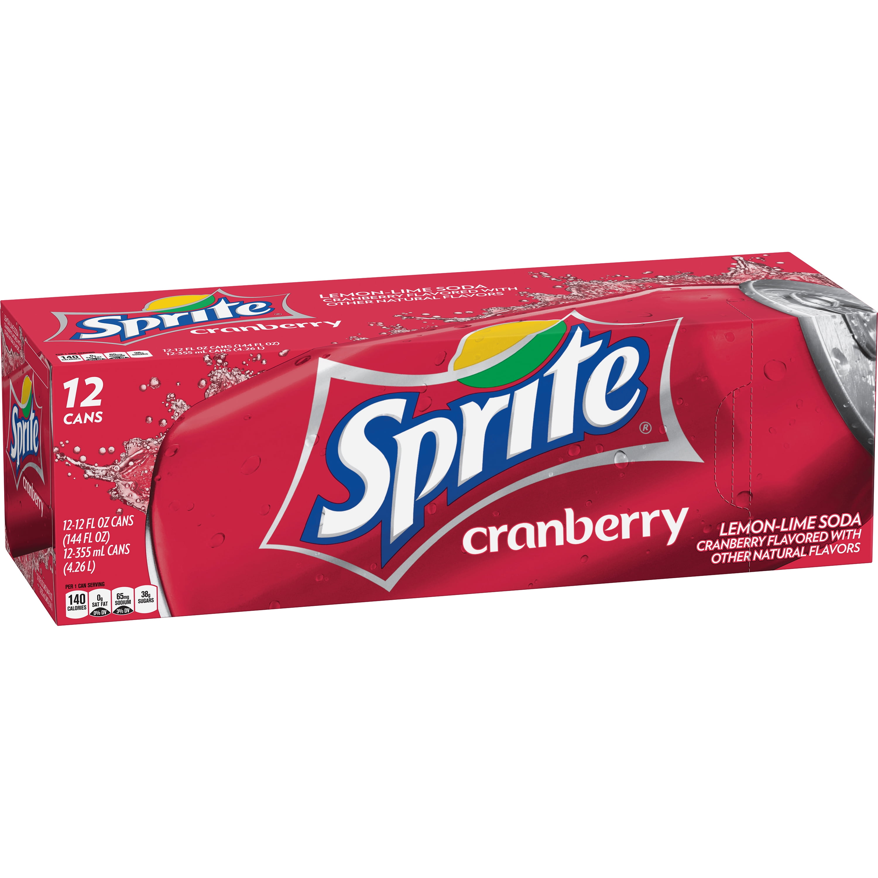 Sprite Cranberry Soda, 12 Fl. Oz., 12 Count