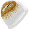 thumbnail image 1 of FYBTO Bonnet de Bain Or Lèvres Unisexe Adulte FYBTO Polyester, 1 of 4