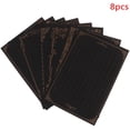 thumbnail image 2 of Writing Paper 8 Sheets Letter Paper Flower Design Letterhead Letter Kraft Brown Writing Paper Letter Drawing Sketch Stationery Fine Workmanship and Durable (Color : Black), 2 of 6