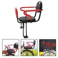 thumbnail image 3 of Caja fuerte de montaje trasero Bicicleta para niños Cerca desmontable Cerca trasera Pasaje de reposapiés Restaurante Restante Asiento para bebés con b Sunnimix Asiento trasero del niño de la bicicleta, 3 of 8