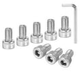 thumbnail image 1 of Uxcell 20-Pack M8 x 12mm Tornillos de Cabeza Hexagonal, Tornillo de Máquina de Acero Inoxidable 304, Sujetadores de Precisión de Rosca Completa, 1 of 7
